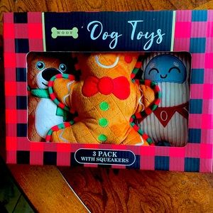 Woof Dog Toys gift set of 3